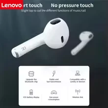 Original Lenovo Wireless Bluetooth Earphones Sleek Design TWS Bluetooth Headset Noise Cancelling Earbuds for All-Day Listening