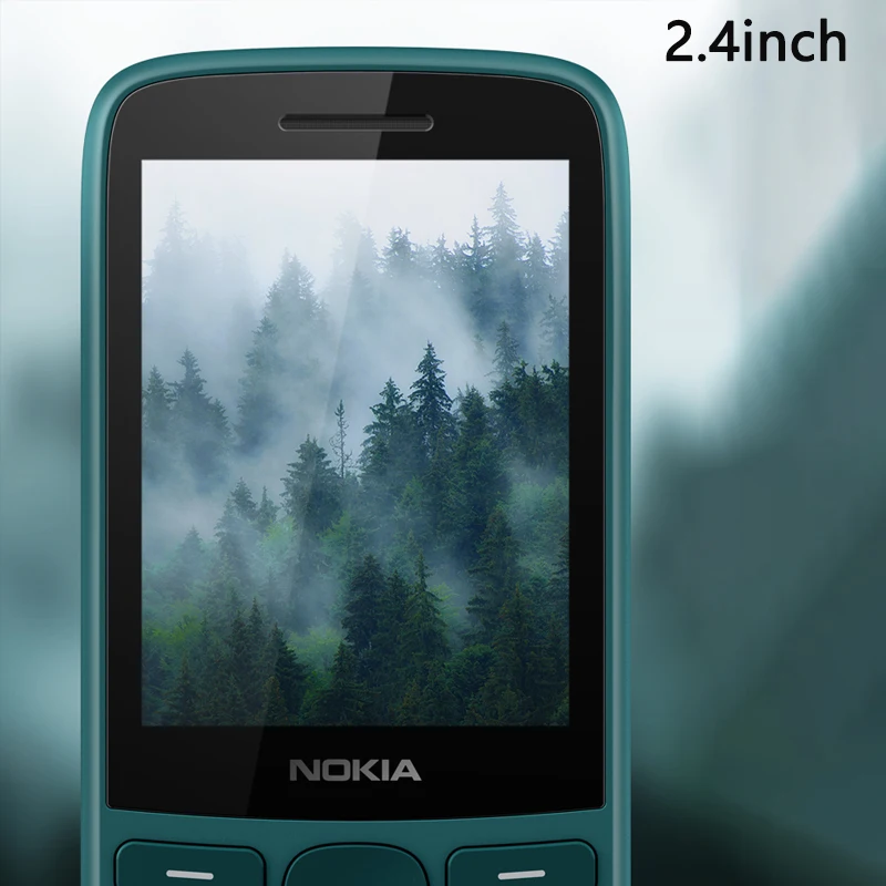 Nokia 215 4G Mobile Phone Dual SIM Cards FM Radio 1150mAh Standby Time Feature Phone with Hebrew Keyboard New And Original 100% 5