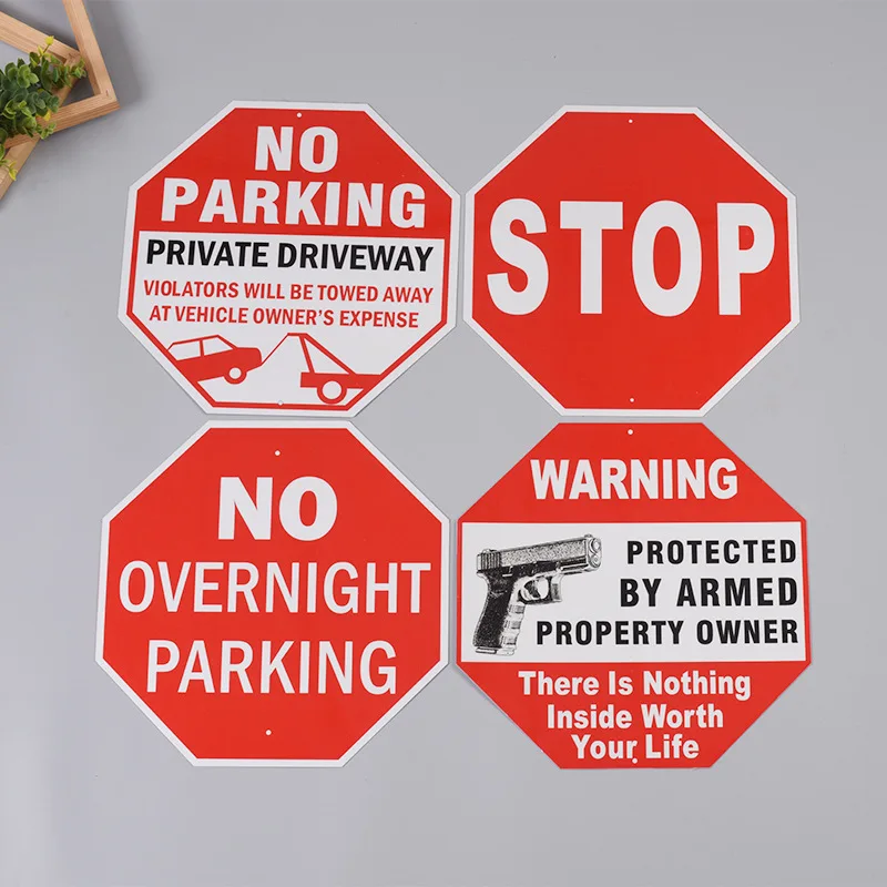 Safety Signage with Aluminum Plate Non-Adhesive Warning Sign for Indoor Use Customizable Size And Language