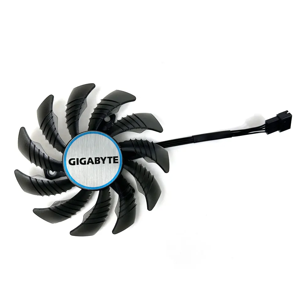 Kit 3 Ventole Di Raffreddamento Da 78mm Per Gigabyte Radeon RX 6600/6700 XT E RTX 3070 Ti Eagle – Modello PLD08010S12HH, 12V, 4 Pin