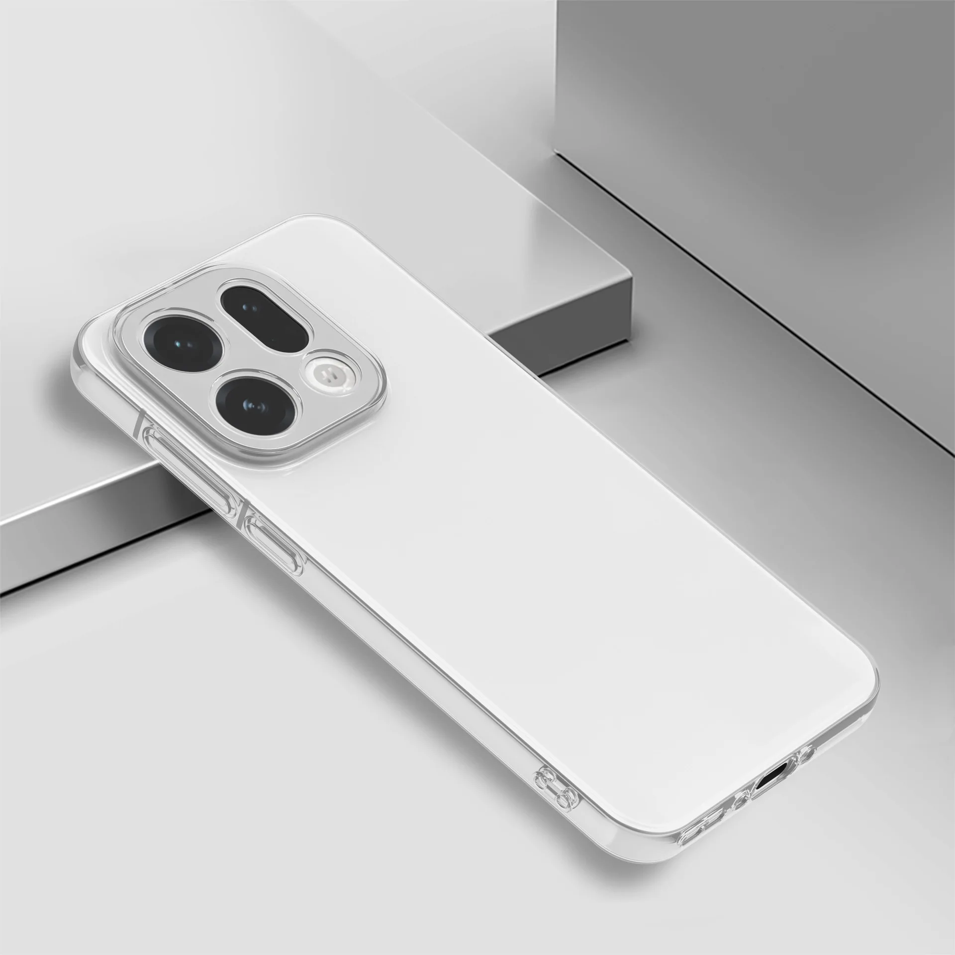 Sleek Slim Soft TPU Clear Transparent Phone Case - Perfect Fit Cover