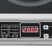 Портативная электрическая индукционная варочная панель |    Индукционная варочная панель мощностью 3500 Вт с уровнем температуры 8/10 |   Микрокристаллическое стекло — изображение 4