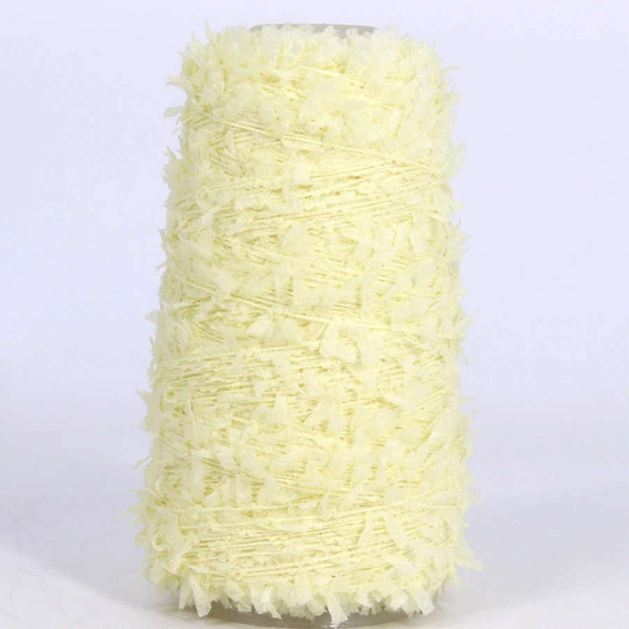 330Meters/Reel Rainbow Butterfly Paper Yarn Colorful Fancy Blend Partner Thread for Hand Knitting Summer Sweater Supplies 5