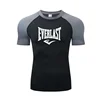 EVERLAST Mens SHOR Compression 3D Printed T-Shirt Sun Protection Second Leyer Skin Running Fitness Rash Prevention Training 5