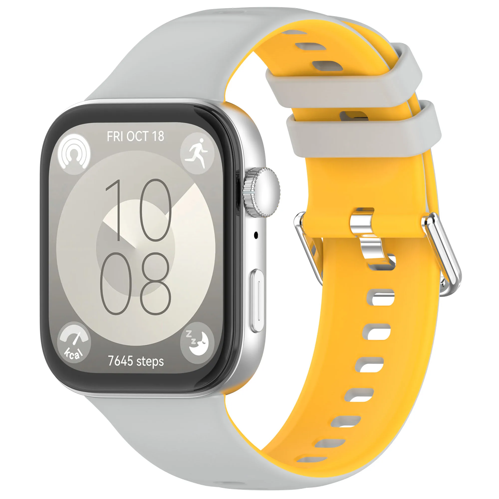 Vibrant Multi-Colored Sports Watch Strap - Universal Fit