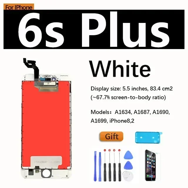 Per 6S Plus Bianco