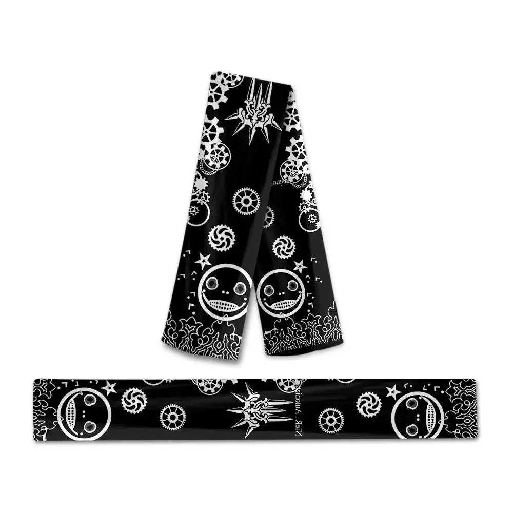 Anime NieR:Automata YoRHa No.2 Type B Winter Unisex Scarf Cosplay Neckerchief Women Men Autumn Warm Scarf Cute Christmas Gifts