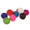 5/10pcs Colorful Rattan Balls Parrot Toys Bird Interactive Bite Chew Toys for Parakeet Budgie Cage Accessories Bird Toys 6