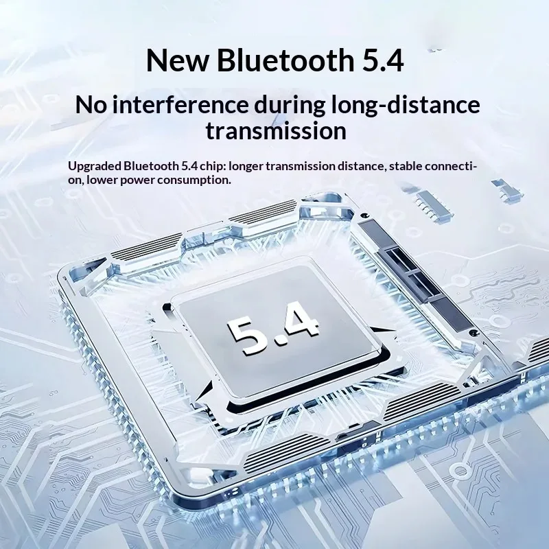 Low Power Consumption TWS Earbuds Wireless Bluetooth Earphones Stable Long-Distance Connection Noise-Free Audio Transmission_voghion.com