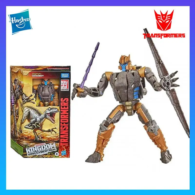 

Hasbro Authentic Transformers Original Voyager class Dinobot Movie & Anime Peripherals Gifts Robot Model Toys Action Figures