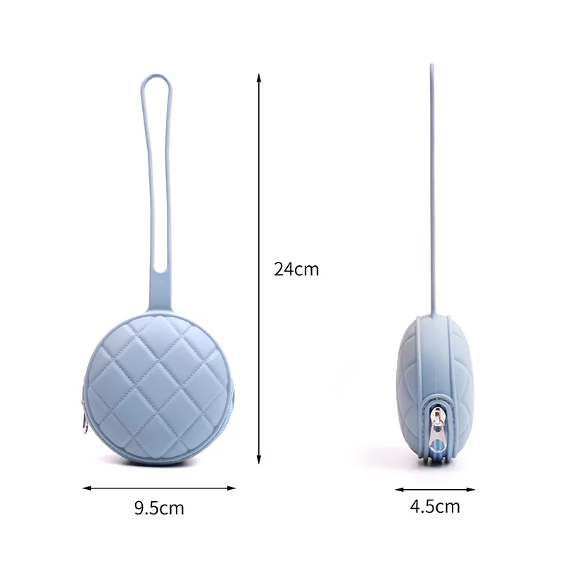 2024Baby Pacifier Holder Zipper Pacifier Box Baby Portable Soother Container Box Food Grade Nipple Case Baby Nursing Accessories 5