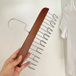 Multi-Functional Storage Hanger for Bras, Ties, and Belts - Durable Wardrobe Organizer (Vintage Color)