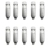 10 Pcs High Pressure Misting Mist Nozzle Garden Water Spray Nozzles For Humidification 0.1MM-0.6MM 1