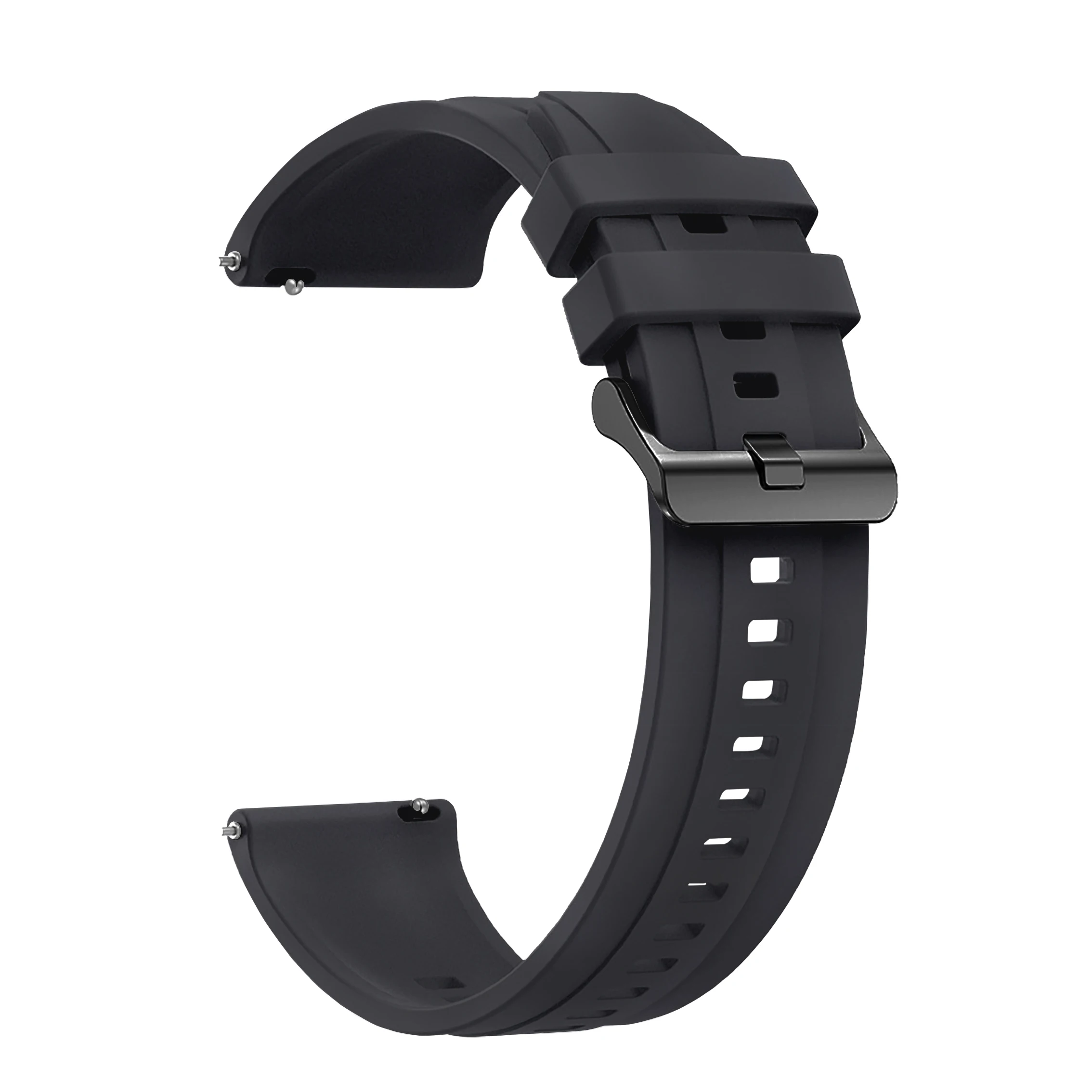 Official Sport Breathable Silicone Watch Band – Premium 22mm Strap