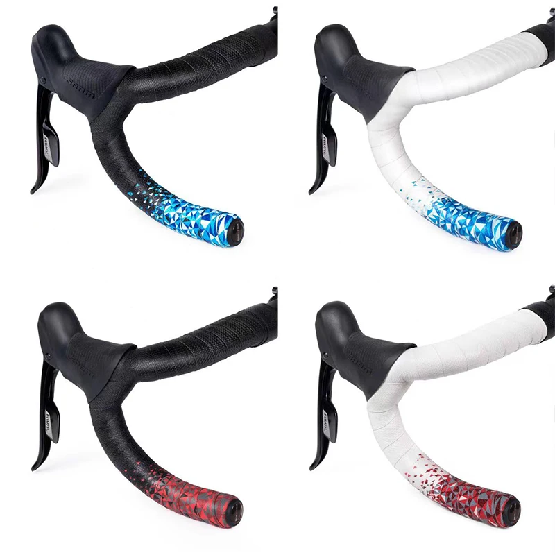 Bike Handlebar Tape EVA Bicycle Handlebar Tape Anti-Slip Road Bike Bar Tape Shock-Absorbing Drop Bar Strips For Cycling Handlebar Part