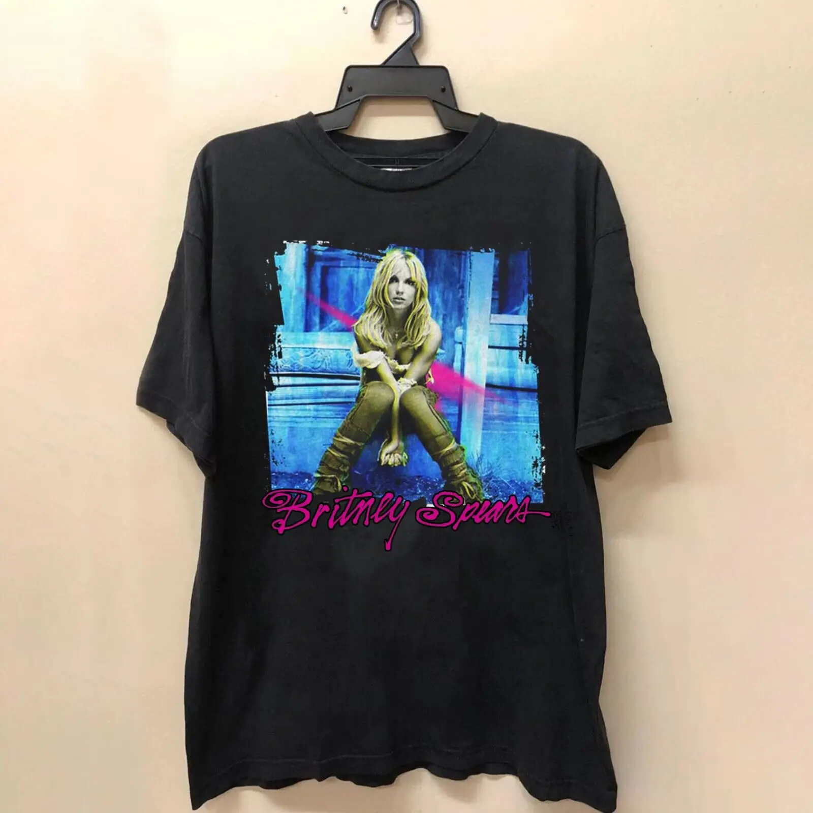 Rare Britney Album Cover Britney Spears T-Shirt Regalo Per Fan Shirt 2 Cm1526 Maniche Lunghe O Corte