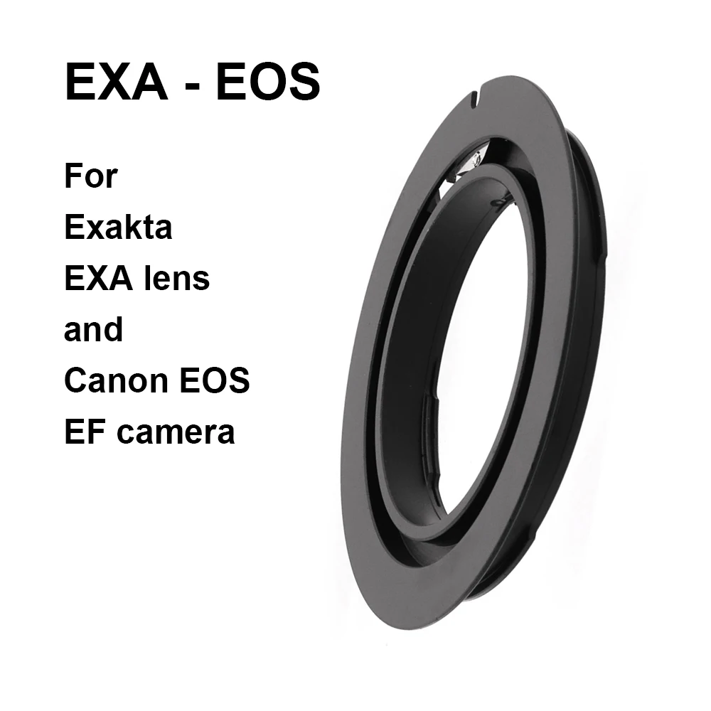 Per Exakta Exa Lens - Canon Eos Ef Mount Adapter Ring Exakta-Eos Exa-Ef Per Canon 5D 6D 7D 90D 1000D Ecc.