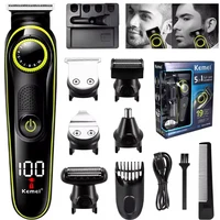 Kemei Electric Hair Clipper Multifunctional Men’s Trimmer Electric Shaver Men’s Razor Nose Trimmer KM-696 Hair Clipper