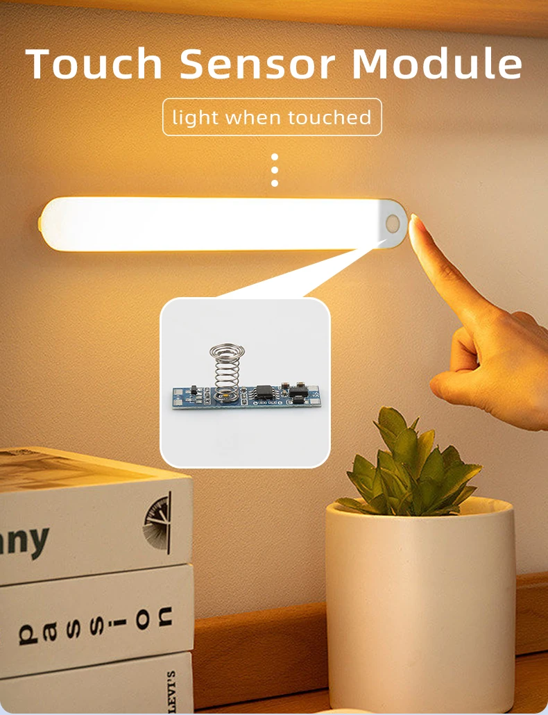 Description Picture 2 of itemTouch switch DC 12V 24V adjustable brightness controller suitable for home cabinet LED light strip