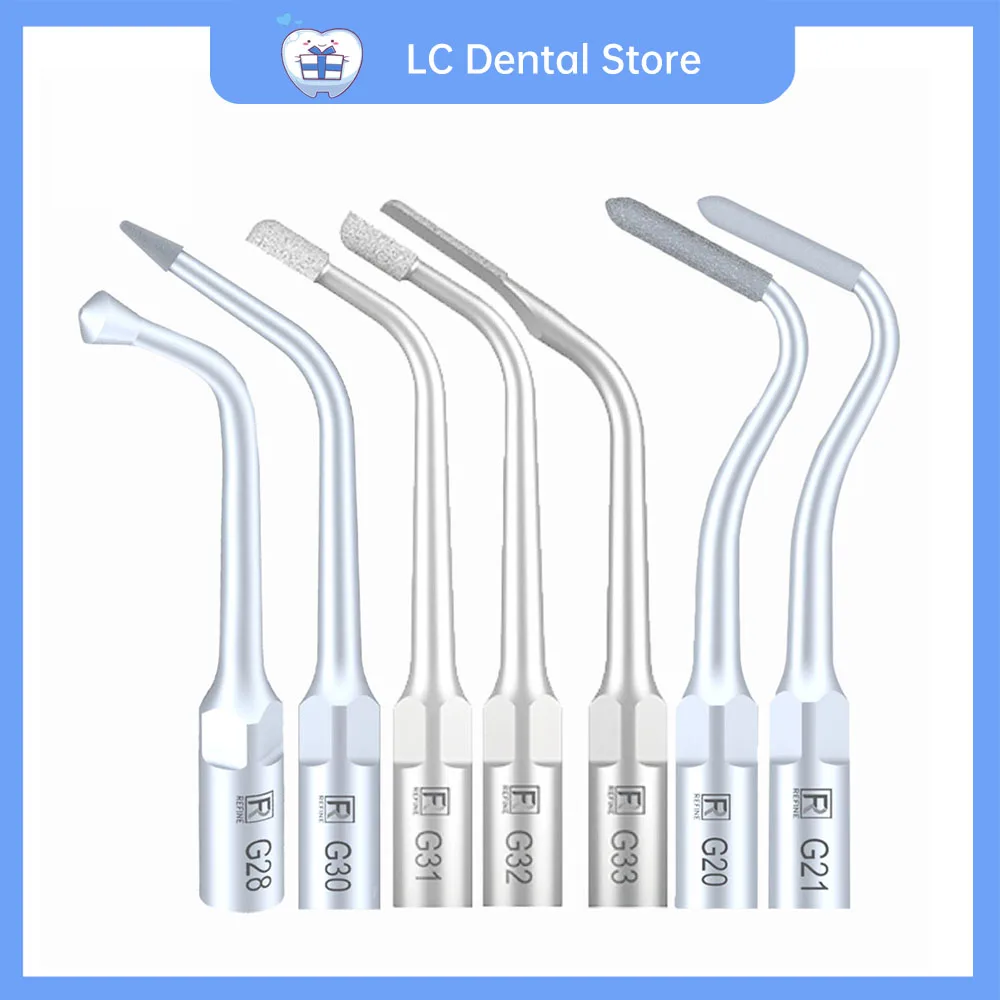 Dental Ultrasonic Scaler Tip Scaling Handpiece Tips Compatible With
