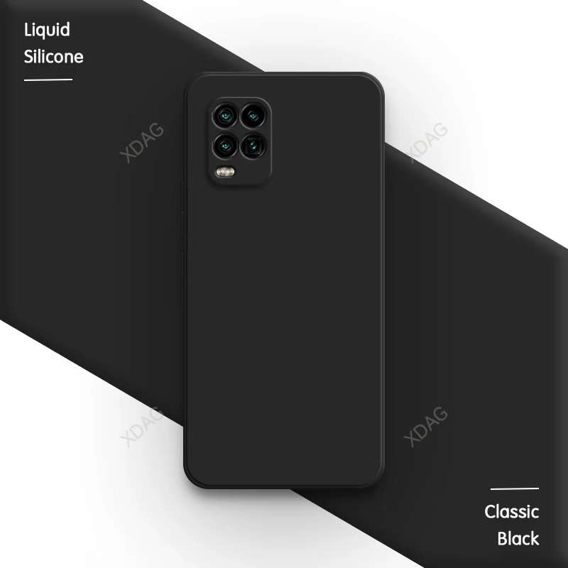 thumbnail image 1 of Luxury Case for Xiaomi 10 Lite Ultra 10S 10i 10T Pro mi10 10Lite 5G Coque Liquid Silicone Soft Original Cover High Qualtiy Funda, 1 of 5