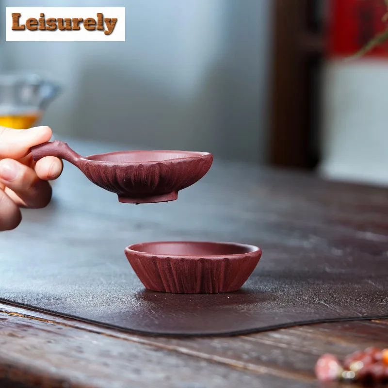 Yixing Zisha Tea Separator Infusor Ancient Tea Ball Tea Strainer Dispenser Household Tea Maker Tea Filter Tea Ceremony Craft