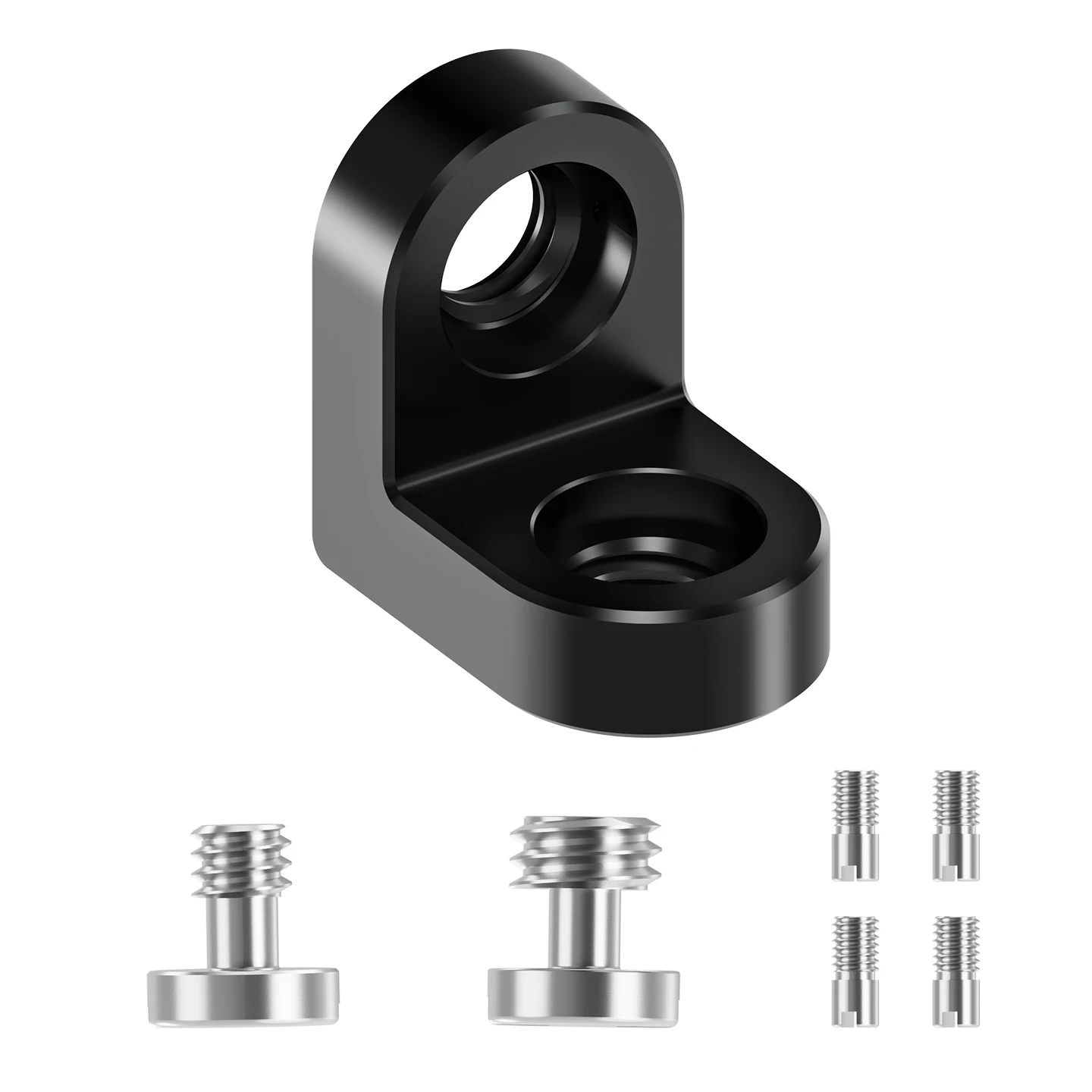1/4 "3/8" Right Angle Extended Bracket Connector camera accessories camera bracket camera mount bracket for Tripod Head Camera Cage Positioning Hole Photo Vlog Accessory FEICHAO