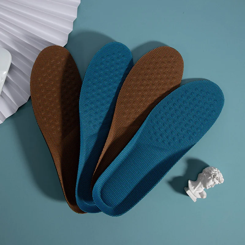 1Pair Orthopedic Insole for Feet Plantar Fasciitis Relief Thick Shock absorbing Shoes Insoles Breathable Antiodour Shoe Pads