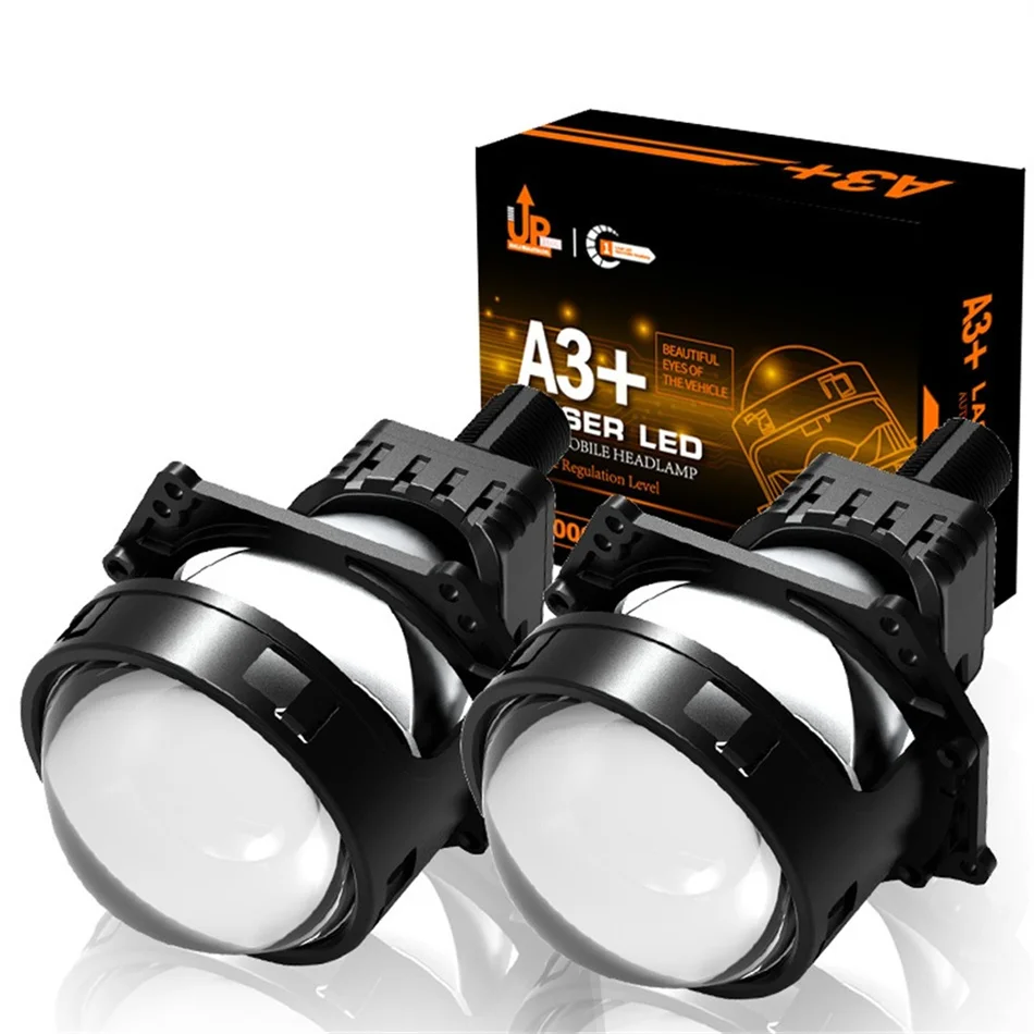 

A3+ Upgrade Super Quality 2 Pcs 40W 5800k 3.0 Inch LED Bi Projector Lens 2 Method Installation