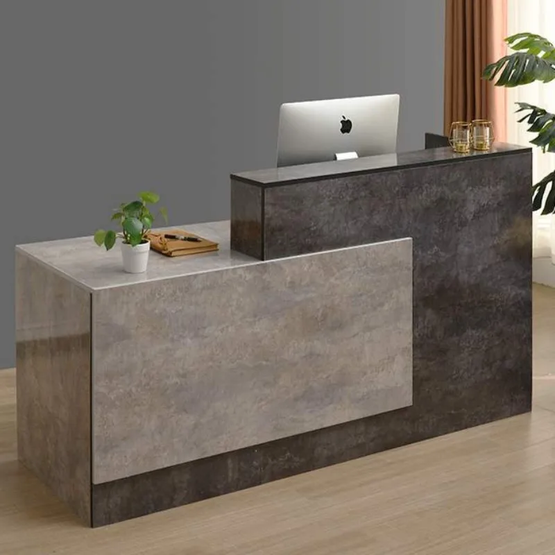 Beauty Salon Desk Aesthetics Counter Outdoor Small Front Cash Shop Reception Bar Convenience Store Business Display Furniture