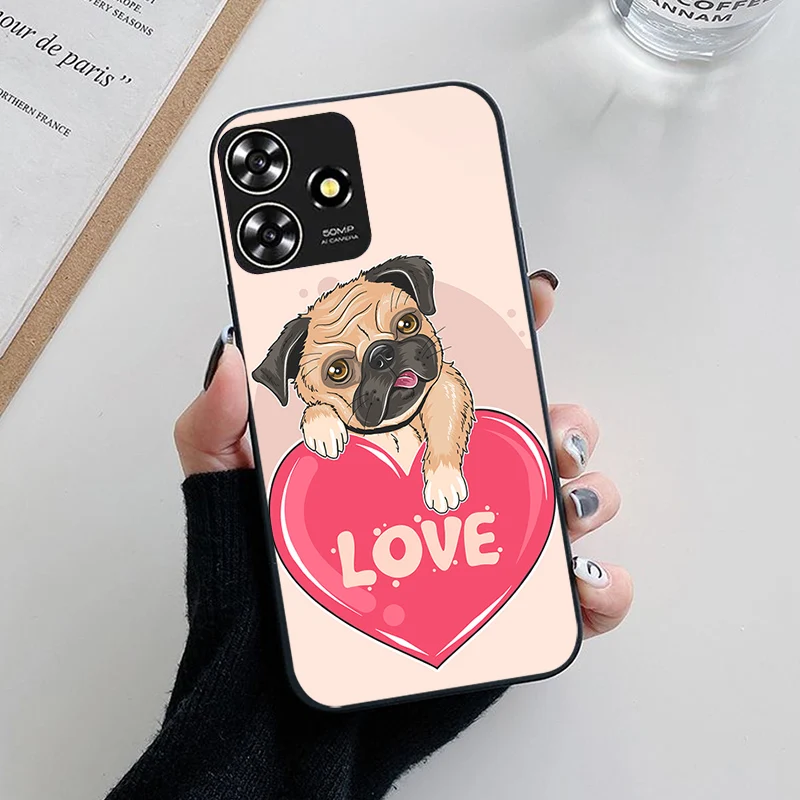 Floral Painted Silicone Case – Stylish TPU Cover
