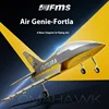 Fms Rc Airplane 64mm Futura Tomahawk With Flaps Sport Trainer Ducted Fan Edf Jet 3 Color Model Hobby Plane Aircraft Avion PNP 1