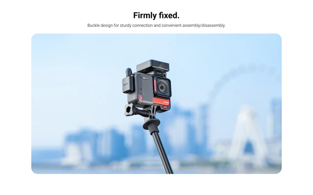 Insta360-1 rsのマイクアダプター,音声録音,insta 360用,オリジナル 