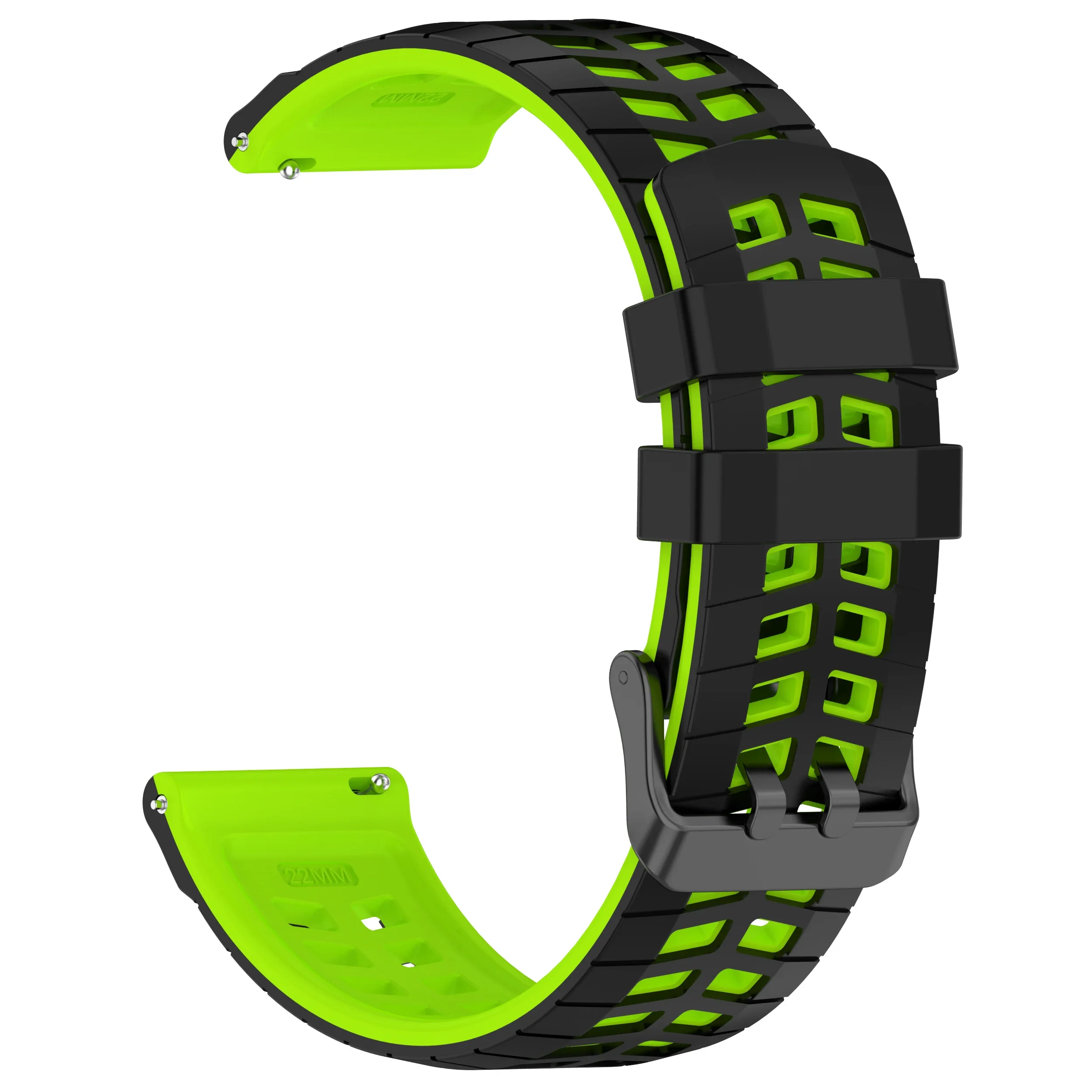 Versatile 22mm Silicone Watch Band Strap - Premium Quality