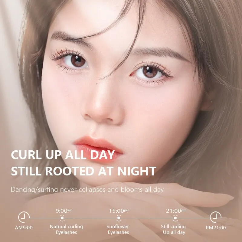 5D Electric Heated Eyelash Curler Premium Effective Heating Eyelash Curler USB Rechargeable Eyelash Ironer Long-lasting Curler