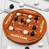 Logic Chess Track Game Educational Toy Track Chess Game Four In A Row Game Fun Table Top 2 Players Puzzle Board Set 4