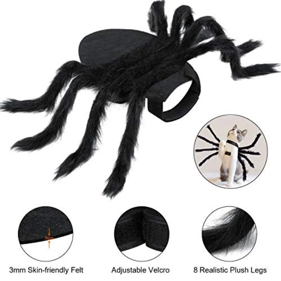 Halloween Spider Pet Costume 3