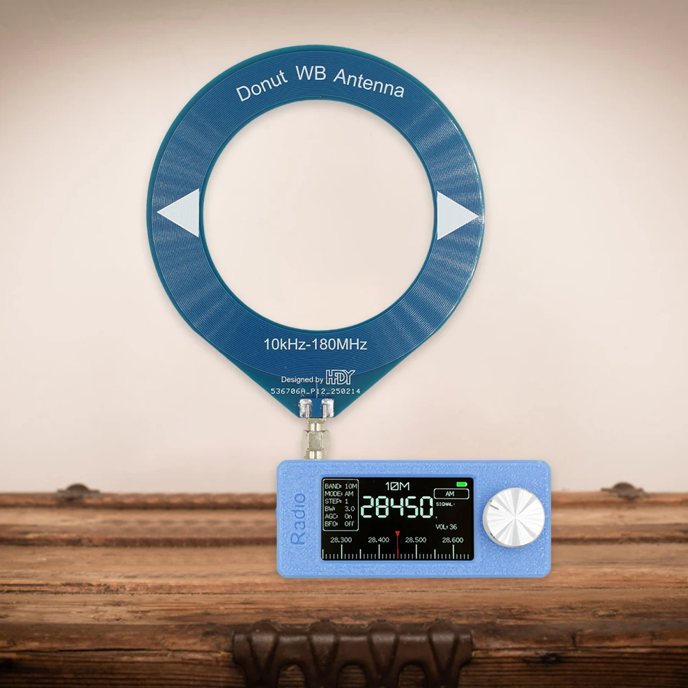 Portable All Band Radio Receiver with IPS Screen