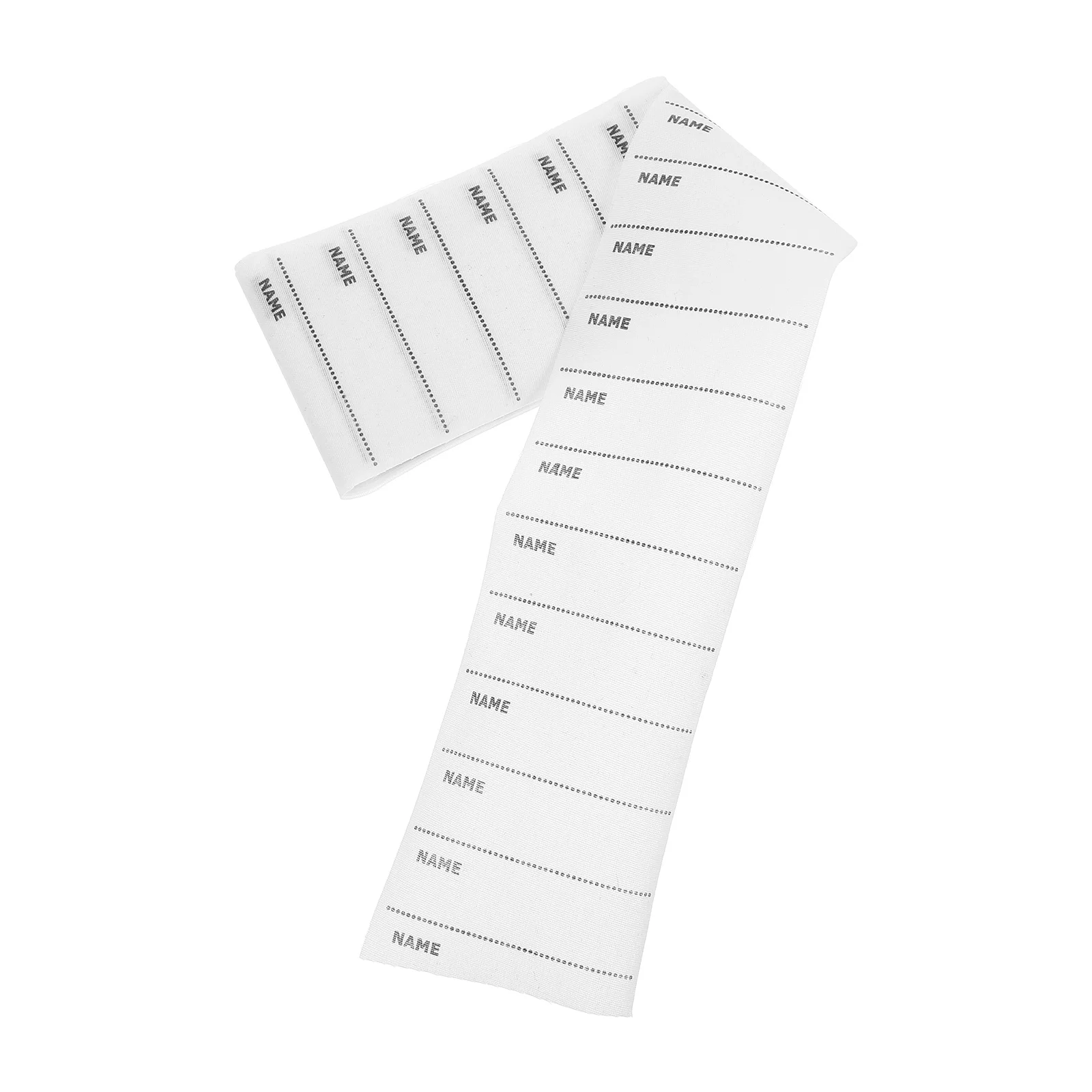 100 Pcs Name Ironing Sticker Labels DIY Sewing Supplies Decorative Tags Decals Iron-on Clothing Blank