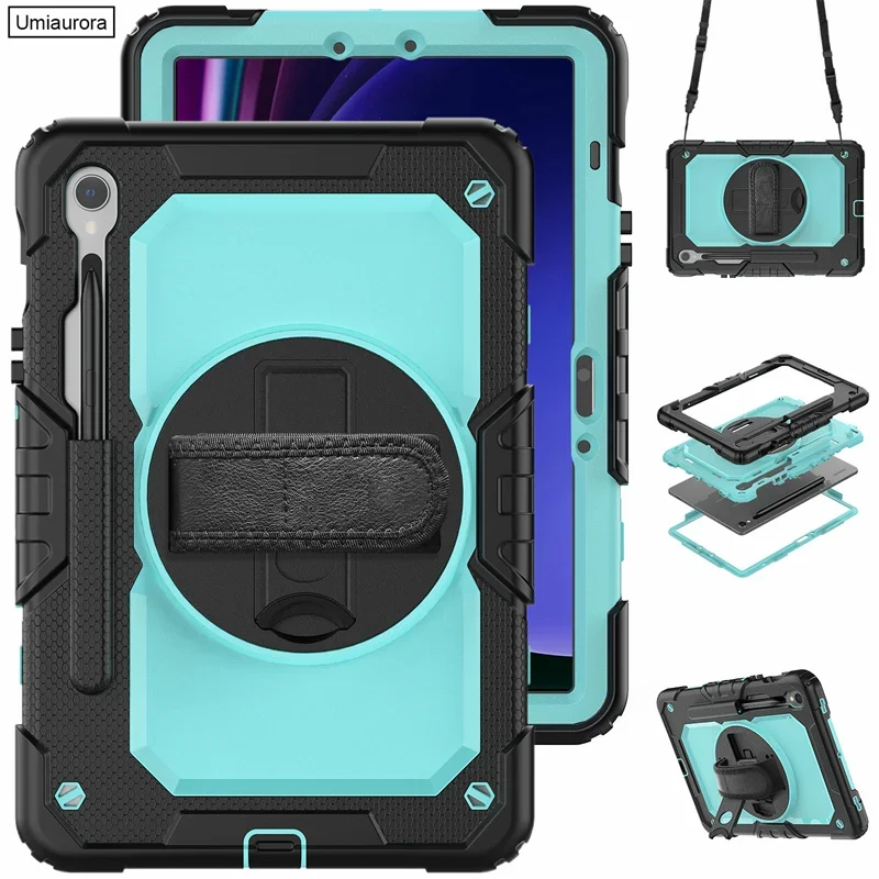 Heavy Duty Shockproof Kids Tablet Case with Silicone Armor Stand