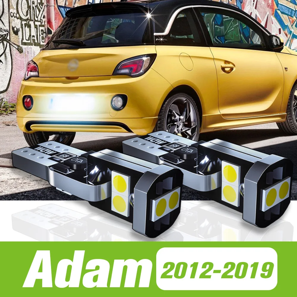 

2pcs For Opel Adam 2012-2019 LED License Plate Light 2013 2014 2015 2016 2017 2018 Accessories