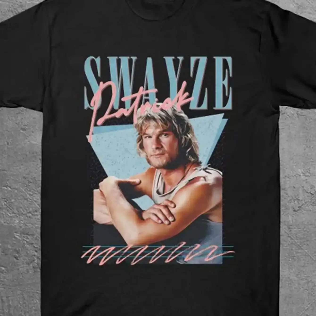 Neues Shania Twain „Queen of Me“-T-Shirt mit Patrick Swayze 90er-Jahre-Retro-Grafik für Herren, reine Baumwolle, Streetwear-Shirt für Paare