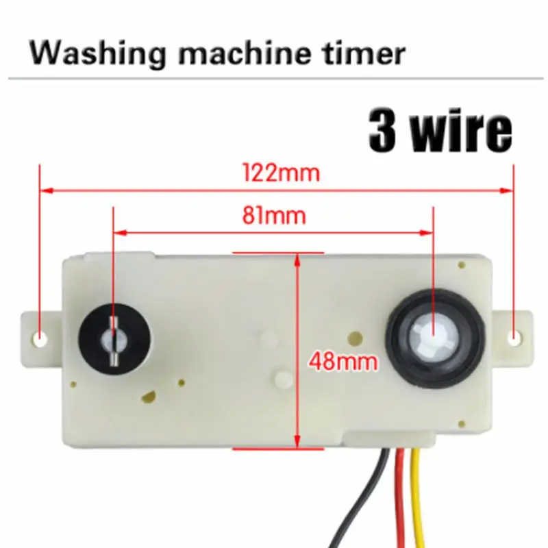 Washing Machine Timer Switch 3-line 15 minutes