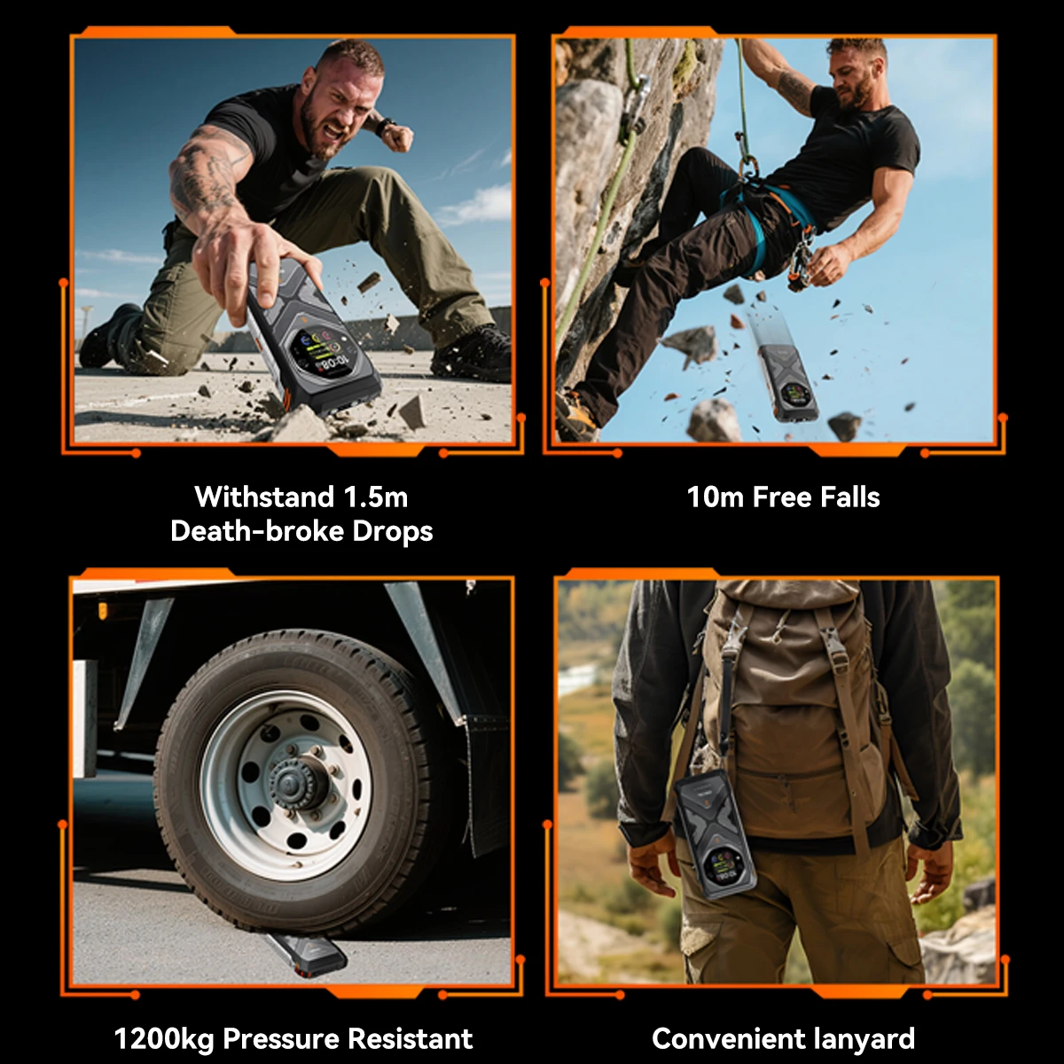 Blackview OSCAL TANK 1 5G Rugged Smartphone,20000mAh Battery, 6.78"120Hz FHD+ Display,16GB+512GB, 64MP+50MP Camera,Outdoor phone - Image 6