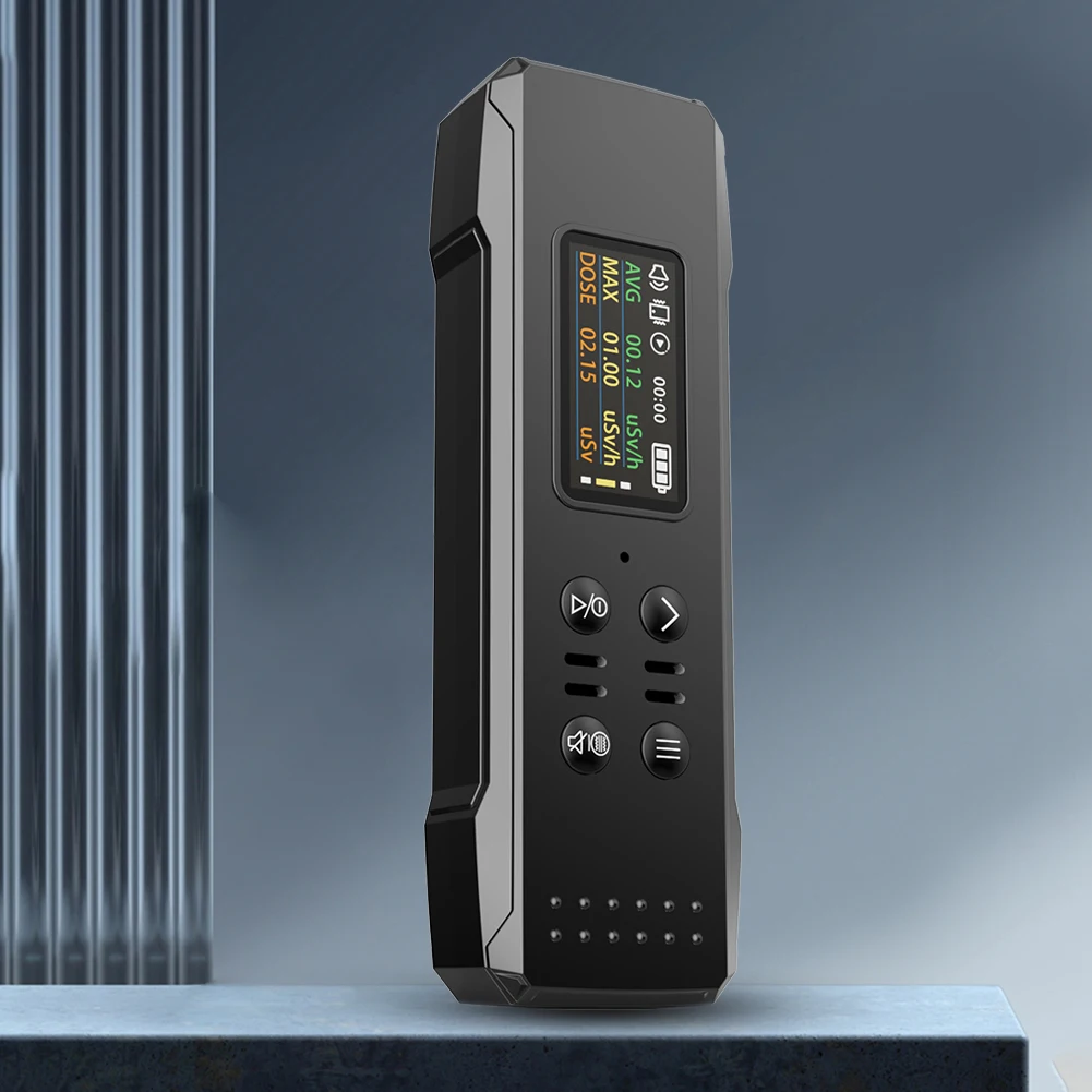 가이거 계수기 대리석 방사능 모니터 휴대용 개인 방사선량 경보 장치 원자력 발전소용 충전식