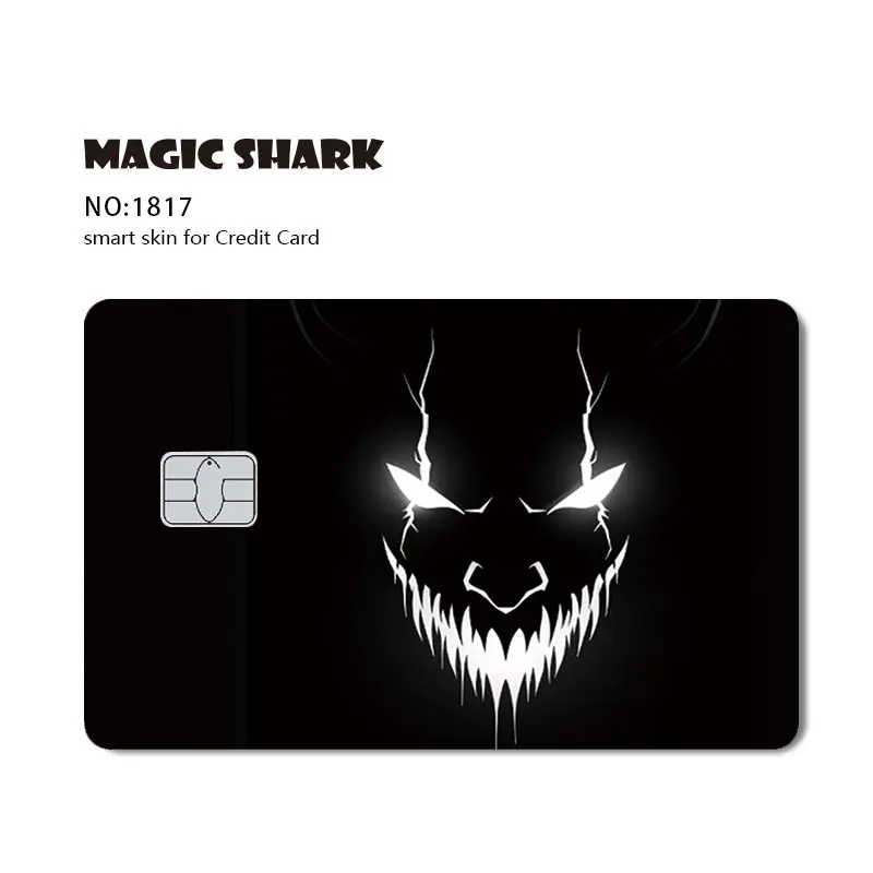 Horrible Movie Killer Billionaire Japanese Warrior Credit/Debit Card Sticker Film Cover