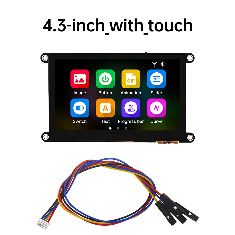 รูปสินค้า บอร์ดพัฒนา ESP32-S3 จอสัมผัส 4.3-5 นิ้ว Wi-Fi Bluetooth