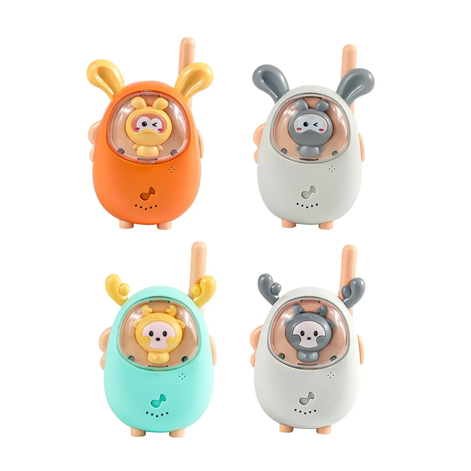 

2Pcs Walkie Talkie Kids Long Range Birthday Gift Interphone Transceiver for Outside Outdoor Birthday Gifts Hiking 4-6 Years Old