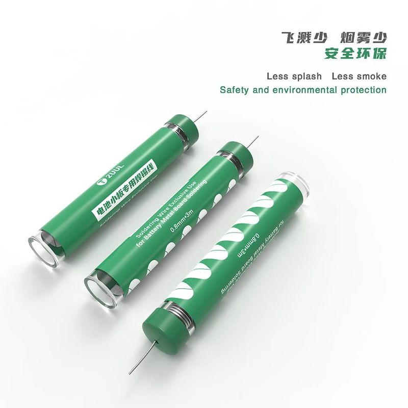 

2UUL SC39 Soldering Tin Wire for Battery Metal Board Soldering 0.8mm*3m for Mobile Phone Battery Repair Tools Set
