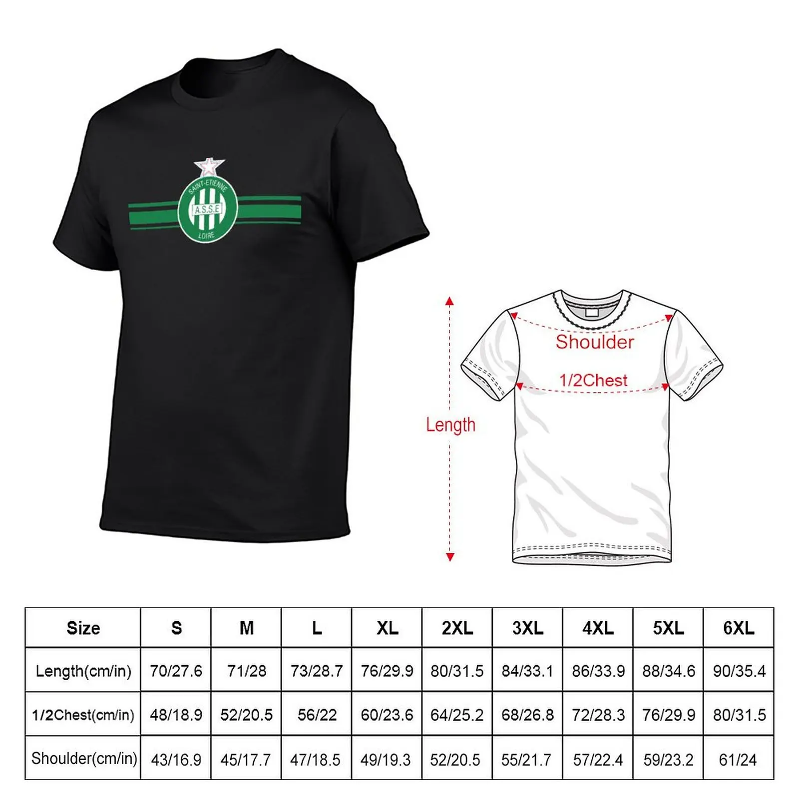 Stripes of My Heart - Saint-Etienne Graphic T-Shirt